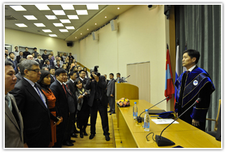 Монгол Улсын Ерөнхий сайд С.Батболд “Монгол Улс ба Зүүн Хойд Ази” сэдвээр лекц уншив 