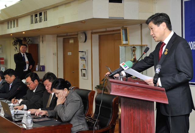 Шинжлэх Ухааны Академийн Их Чуулганд оролцож үг хэллээ